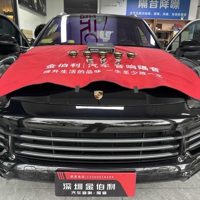 深圳保时捷卡宴音响升级｜换掉原车BOSE，这套搭配听着太舒服了